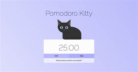 pomodoro kitty